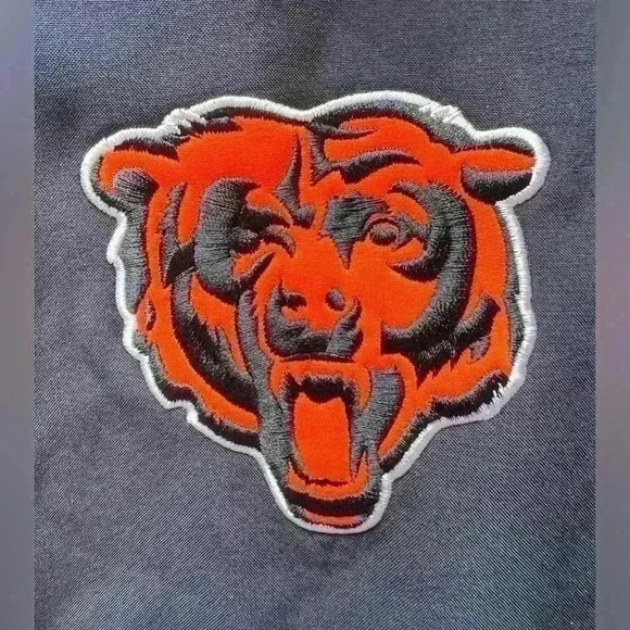 $150 Chicago Bears NFL Football Hooded Jacket Soft Shell Coat Large Gorpcore - Picture 4 of 6